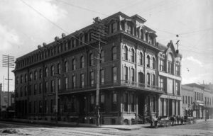 Barney Ford's InterOcean Hotel, Denver, Colorado, ca. 1880 (Denver Public Library)